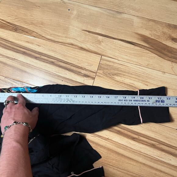 SCULLY Western Wear Longhorn Skull Button Up Size L Womens Retro Embroidered - Picture 5 of 8